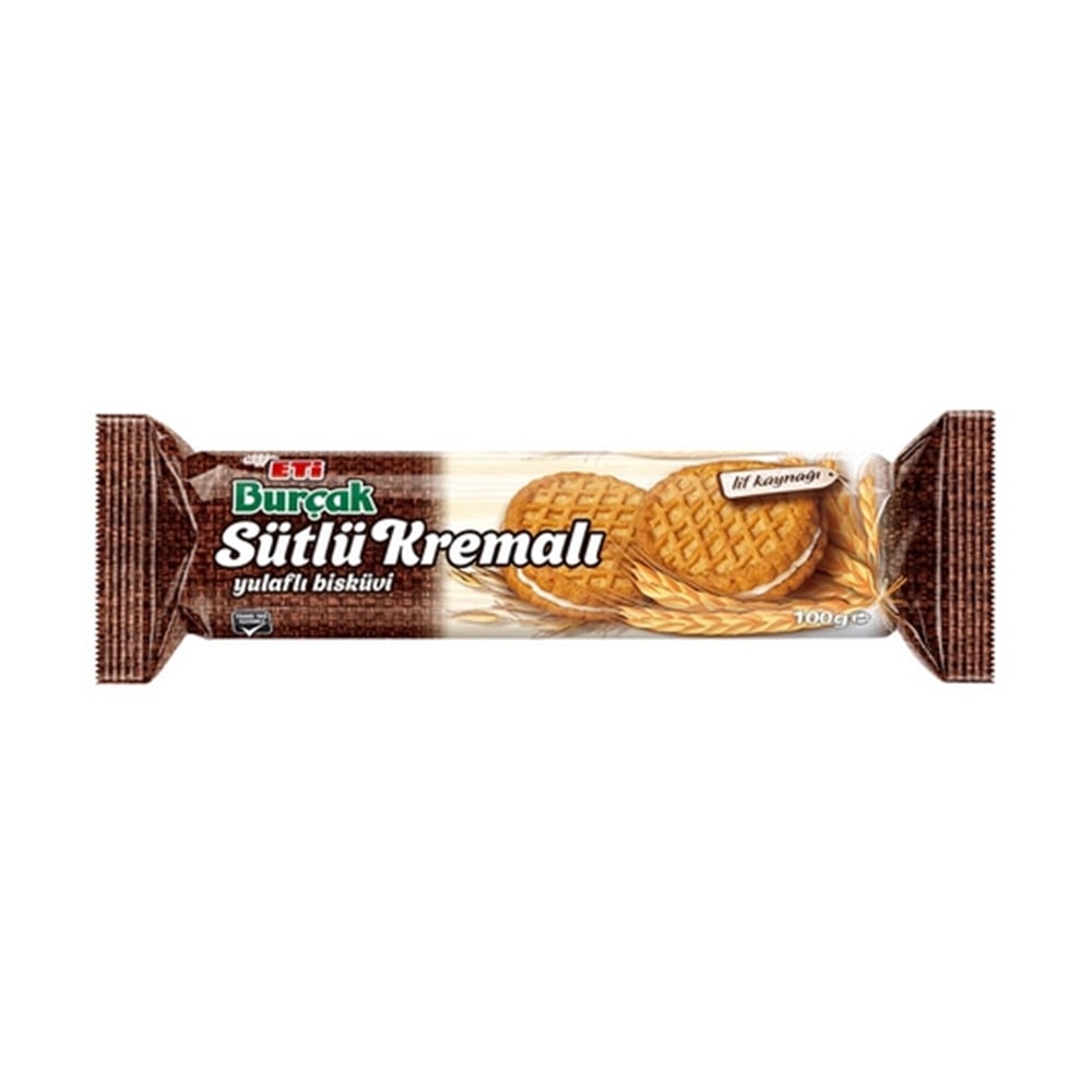 Eti Burçak Sütlü Kremalı 100 Gr