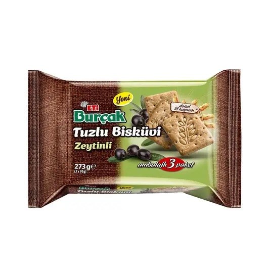 BisküviEti Burçak Zeytinli Bisküvi 273 g