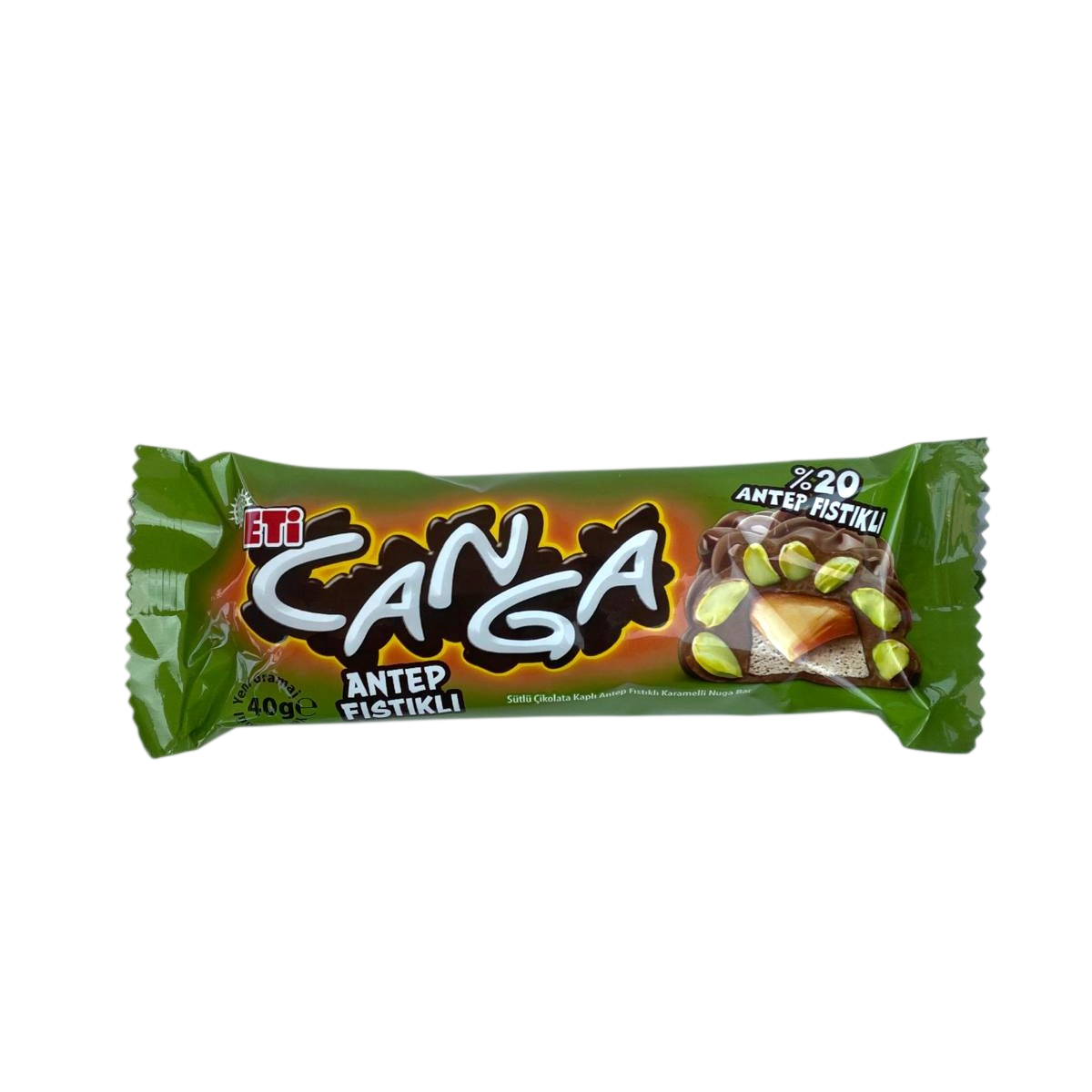 ÇikolataEti Canga Antep Fıstıklı 40 g
