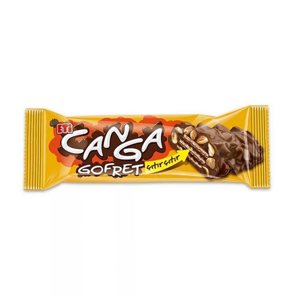 Eti Canga Gofret 34 gr Yer Fıstıklı
