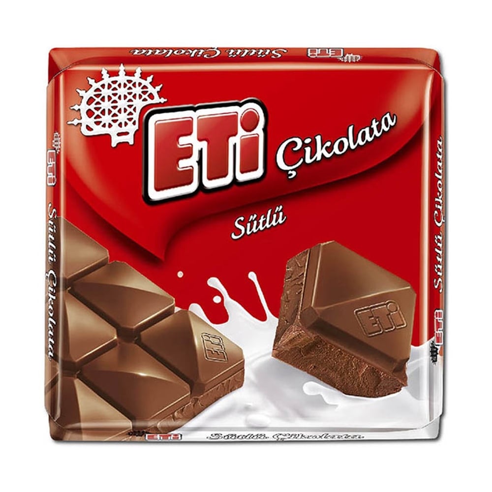 Eti Çikolata Sütlü Kare 65 Gr
