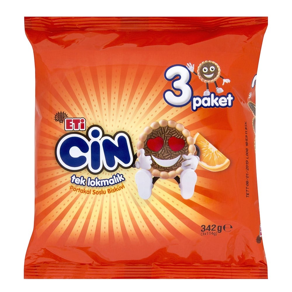Eti Cin Lokmalık 3lü 342 Gr
