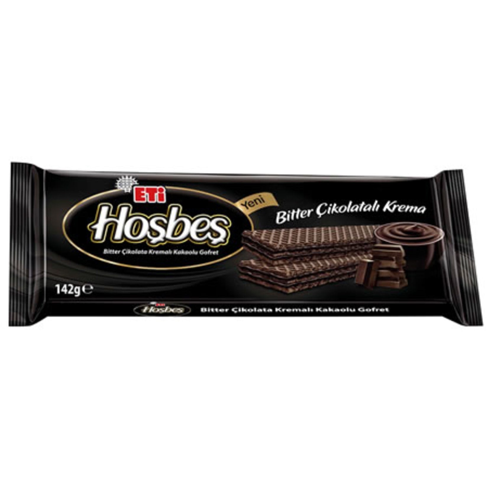 GofretEti Hoşbeş Bitter Çikolatalı 142 g