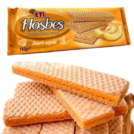 GofretEti Hoşbeş Kavunlu 142 Gr