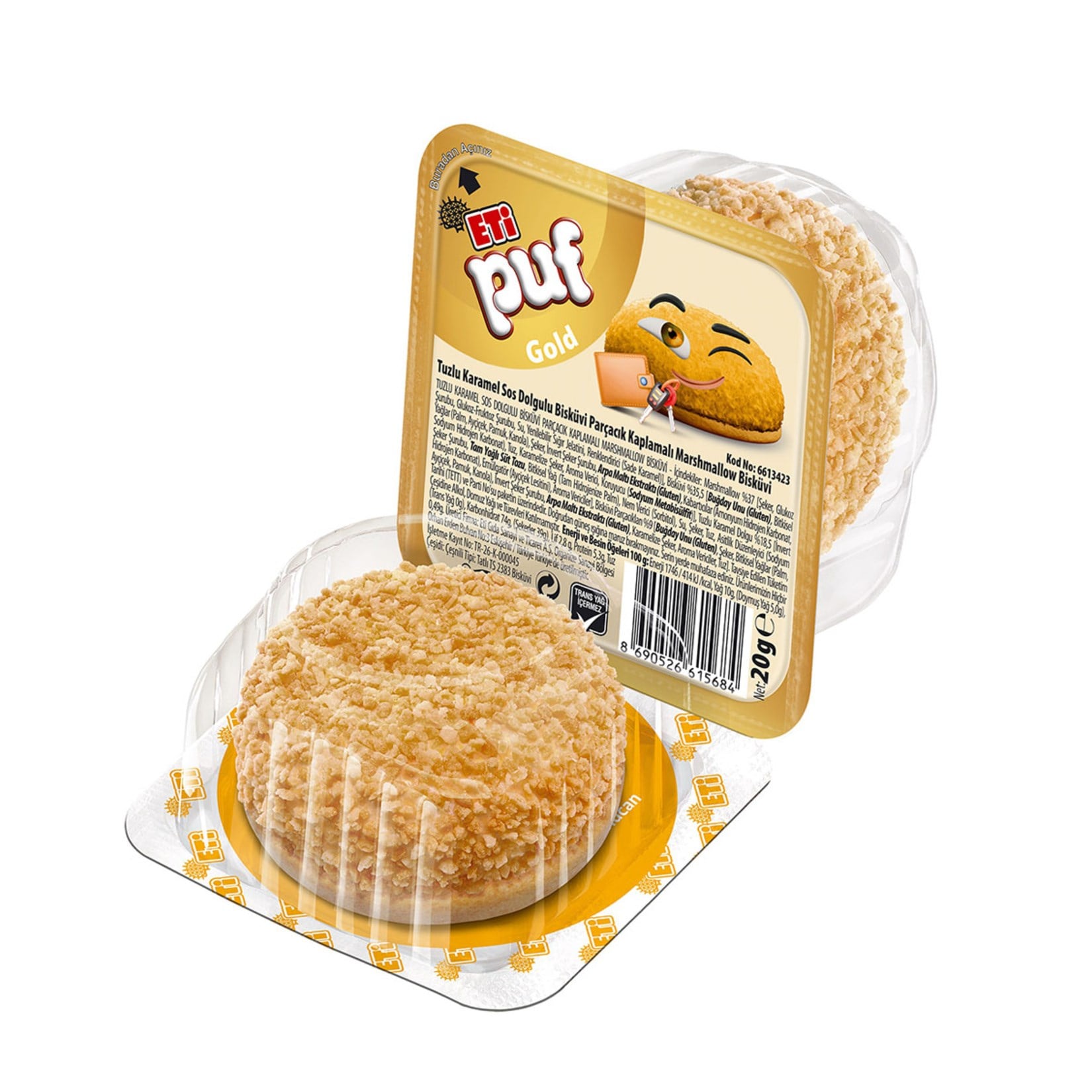 BisküviEti Puf Gold 20 g