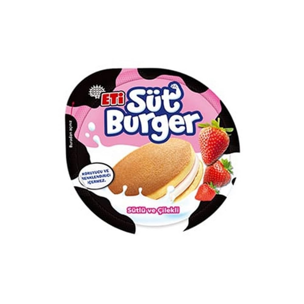 Eti Süt Burger Çilekli 35 Gr