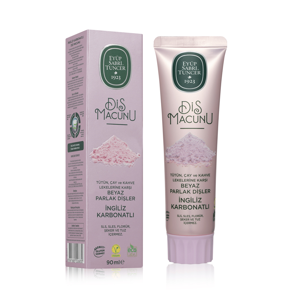 Diş MacunuEyüp Sabri Tuncer İngiliz Karbonatlı Diş Macunu 90 ml