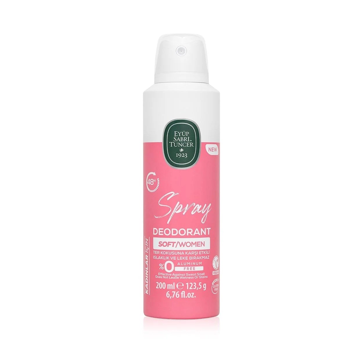 Kadın DeodorantEyüp Sabri Tuncer Soft Kadın Sprey Deodorant 200 ml