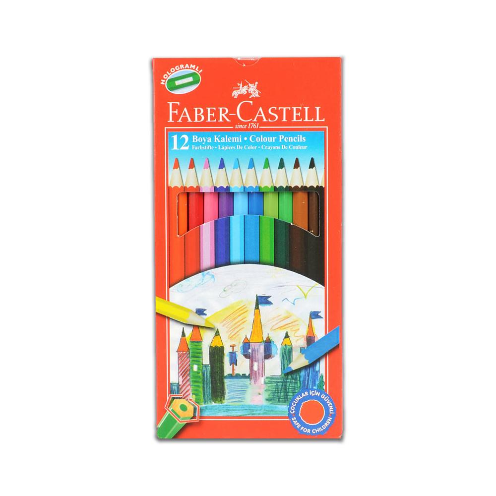 Kırtasiye, Ofis MalzemeleriFaber Castell Redline 12li Uzun Kuru Boya