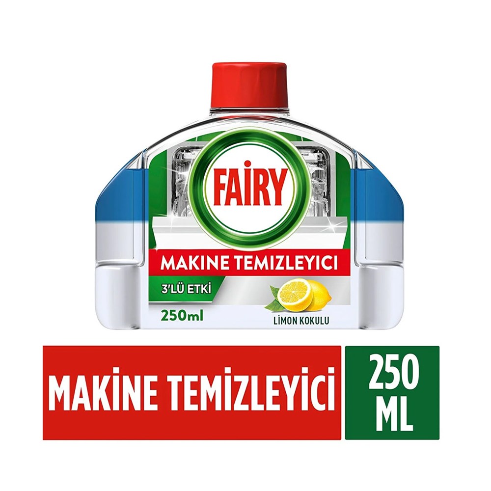 Fairy Makine Temizleyici Limon Kokulu 250ml