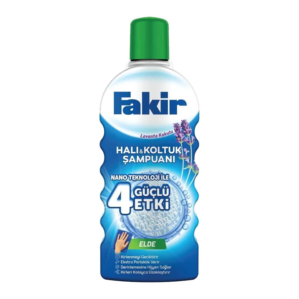 Halı ŞampuanlarıFakir Halı Şampuanı 1 Lt Elde Lavanta