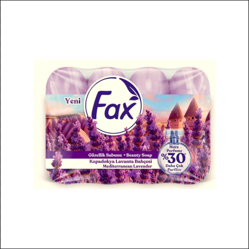Katı, Sıvı SabunFax Ekopak Sabun Kapadokya Lavanta 4X70 Gr