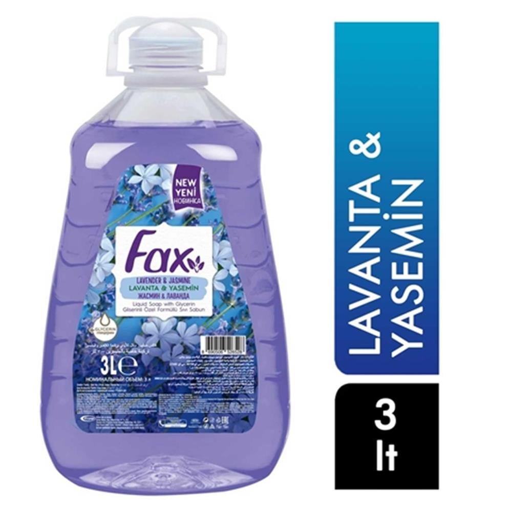 Katı, Sıvı SabunFax Sıvı Sabun Yasemin Ve Lavanta 3 Lt
