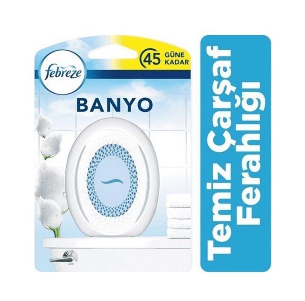 Febreze Banyo Ferahlatıcı Temiz Çarşaf Ferahlığı 7.5 ml