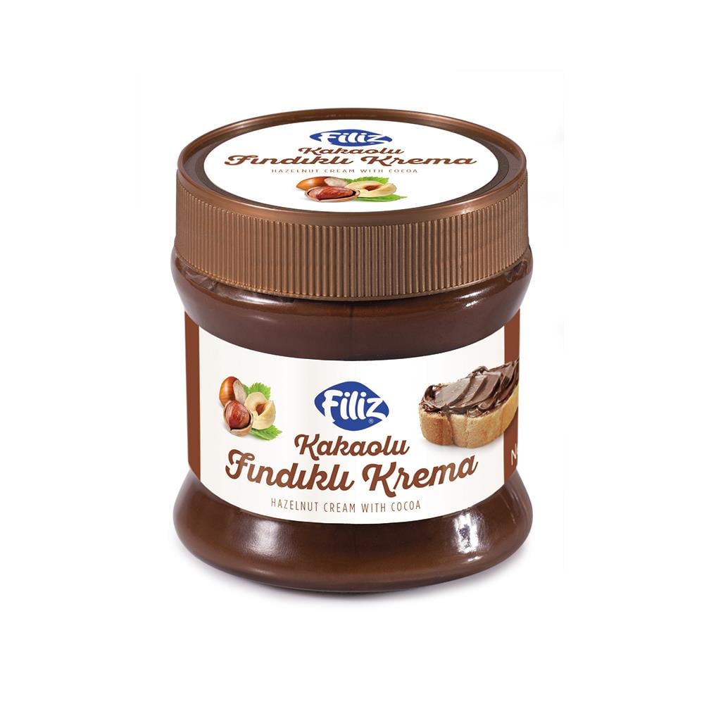Kakao, Fındık KremalarıFiliz Kakaolu Fındıklı Krema 350 gr Cam