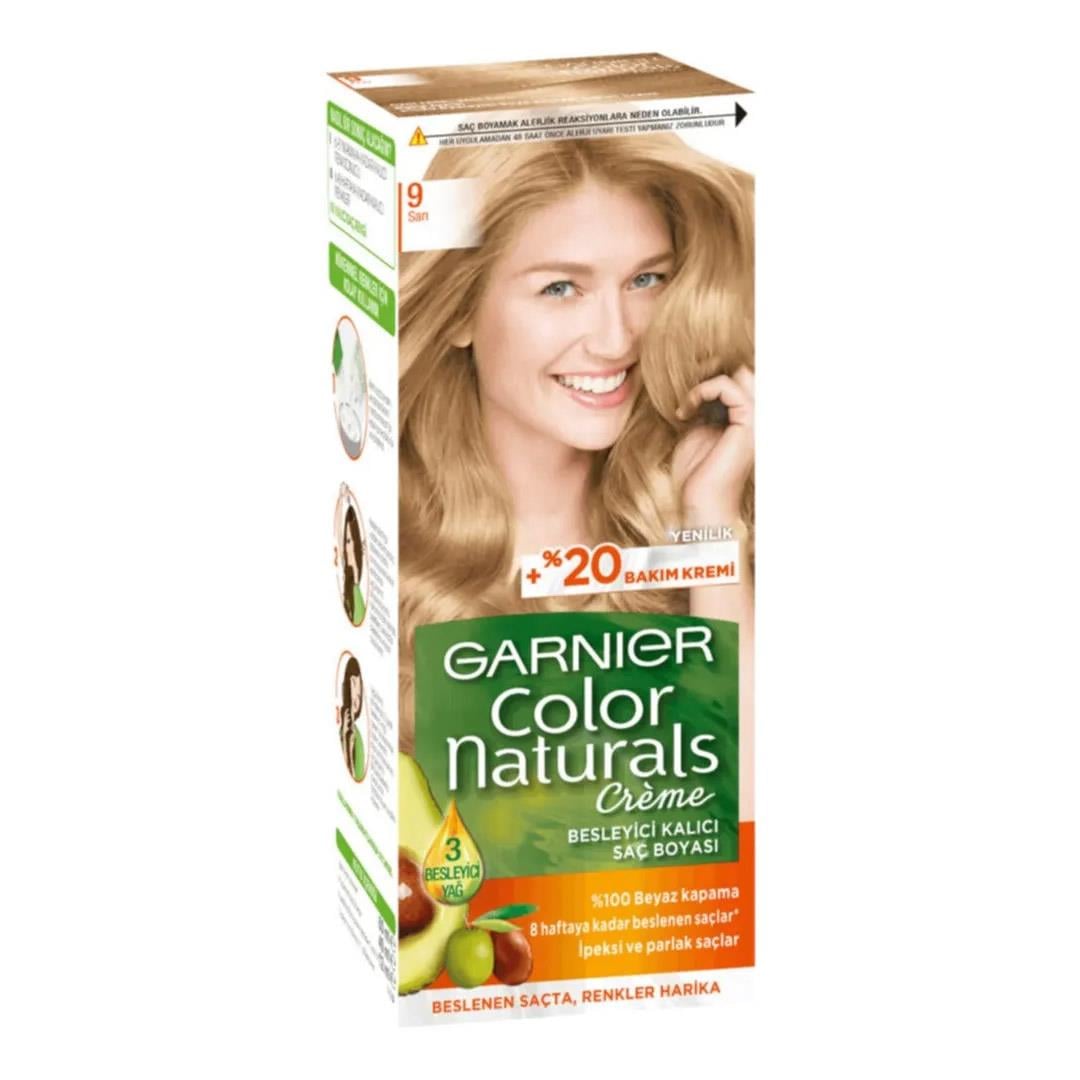 Saç BoyasıGarnier Colornat Boya Sarı Krem Boya No:9