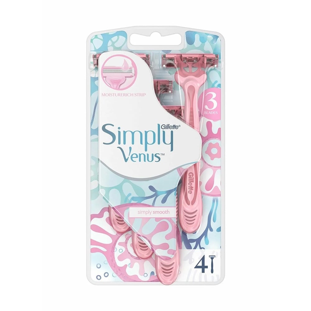 Gilette Traş Bıçağı Sımply3 4 Lü