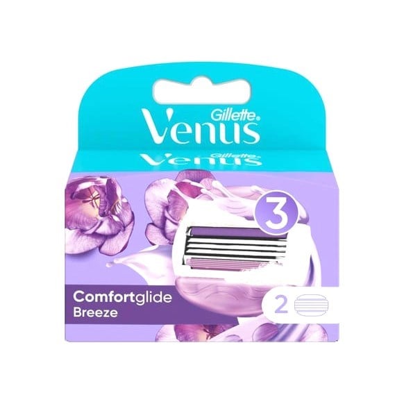 Kadın Tıraş ÜrünleriGillette Venüs ComfortGlide Breeze Yedek Kadın Traş Bıçağı 2 li