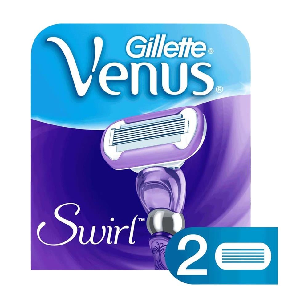 Kadın Tıraş ÜrünleriGillette Venus Swirl Yedek Kadın Tıraş Bıçağı 2li