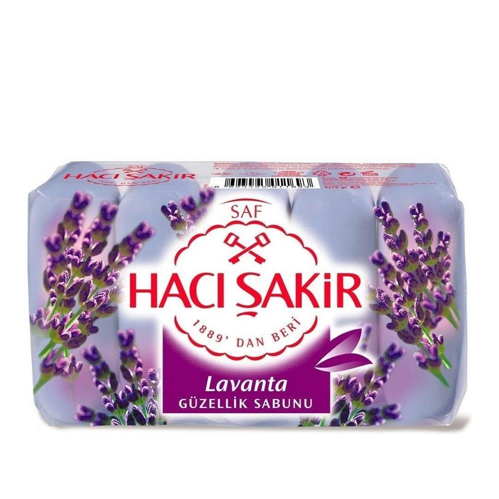 Katı, Sıvı SabunHacı Şakir Klasik 4*70 Gr Lavanta