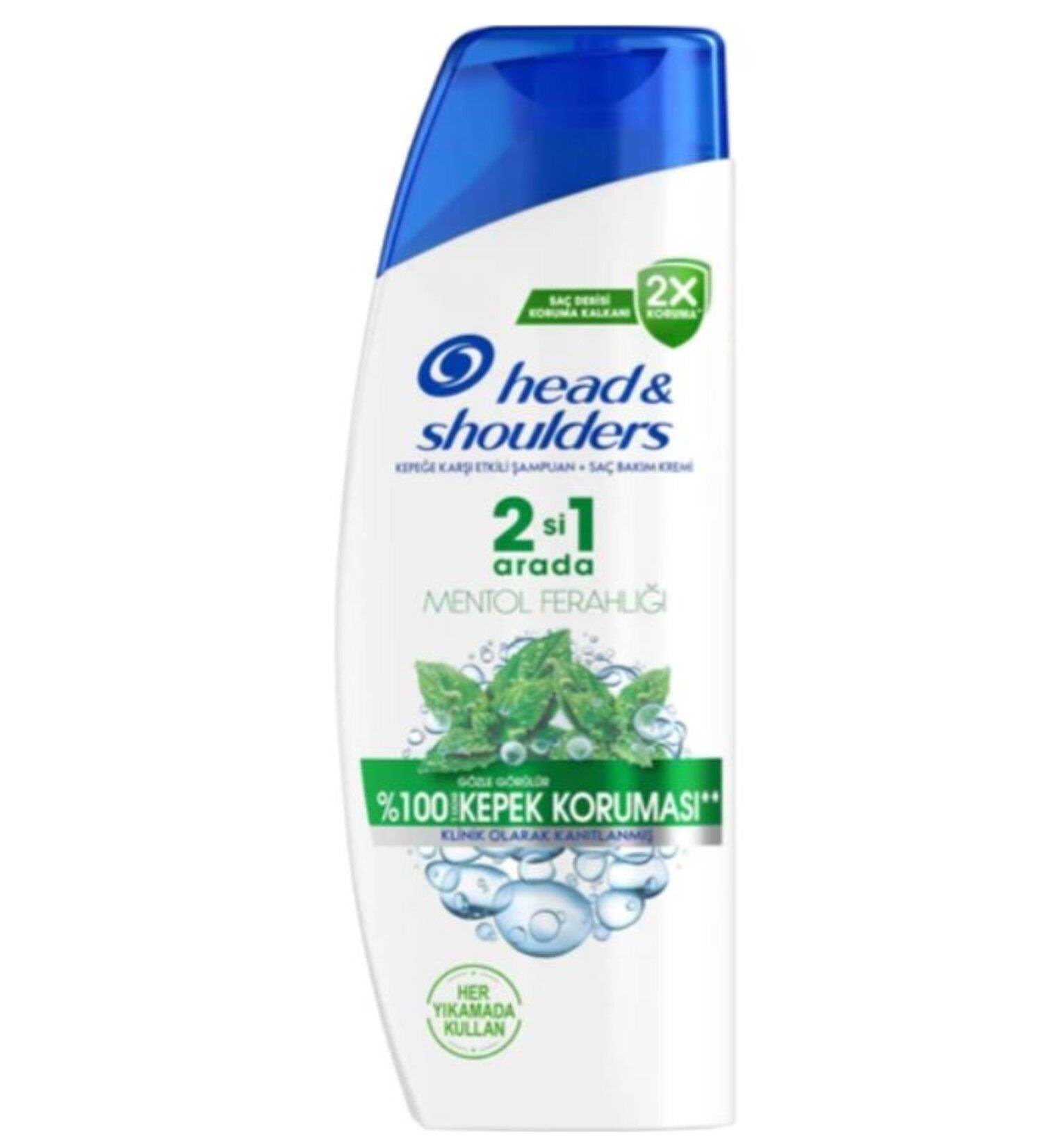 ŞampuanHead & Shoulders Mentol Ferahlığı 2si 1 Arada Şampuan 625 ml