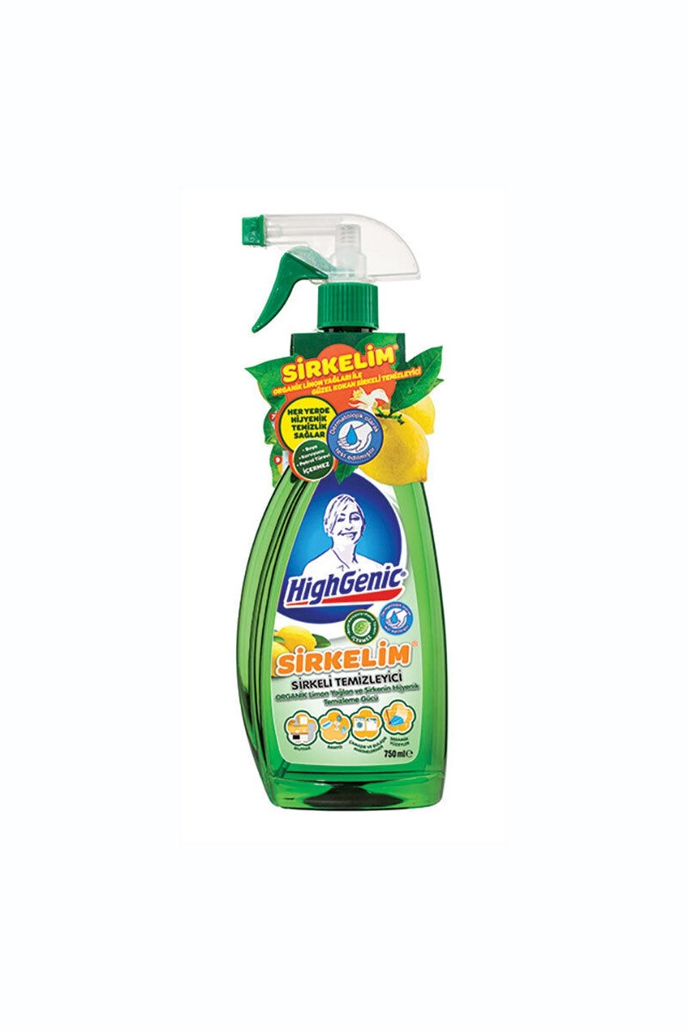 Highgenic Yüzey Temizleyici Sirkelim 750Ml Limon