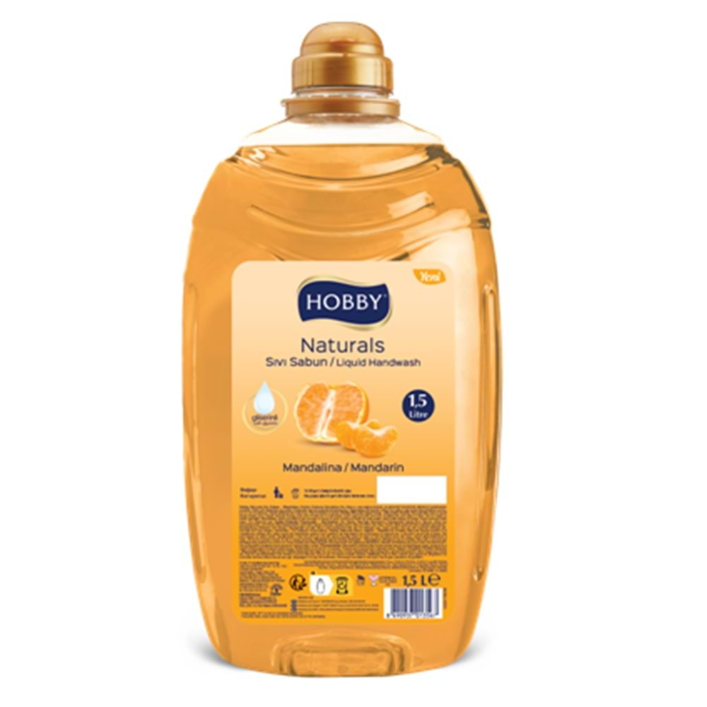 Katı, Sıvı SabunHobby Sıvı Sabun Mandalina 1.5 Lt