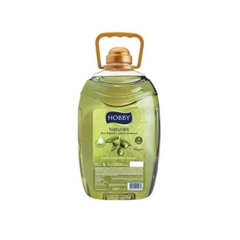 Katı, Sıvı SabunHobby Sıvı Sabun Zeytin Özlü 3 lt