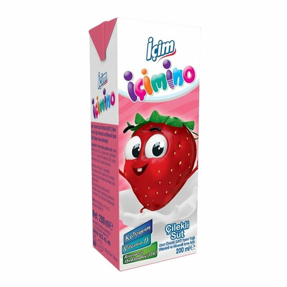 İçim Süt Çilekli 180 Ml