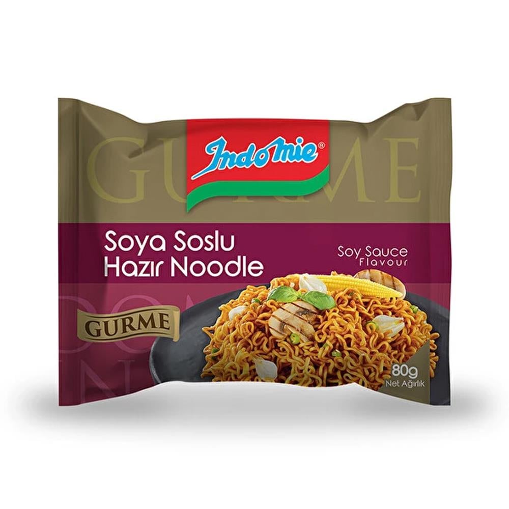 İndomie Gurme Soya Soslu Hazır Noodle 80 gr