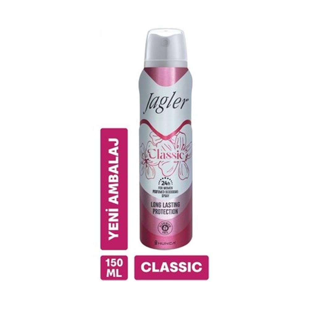 Erkek DeodorantJagler Bayan Deodorant Classic 150 ml