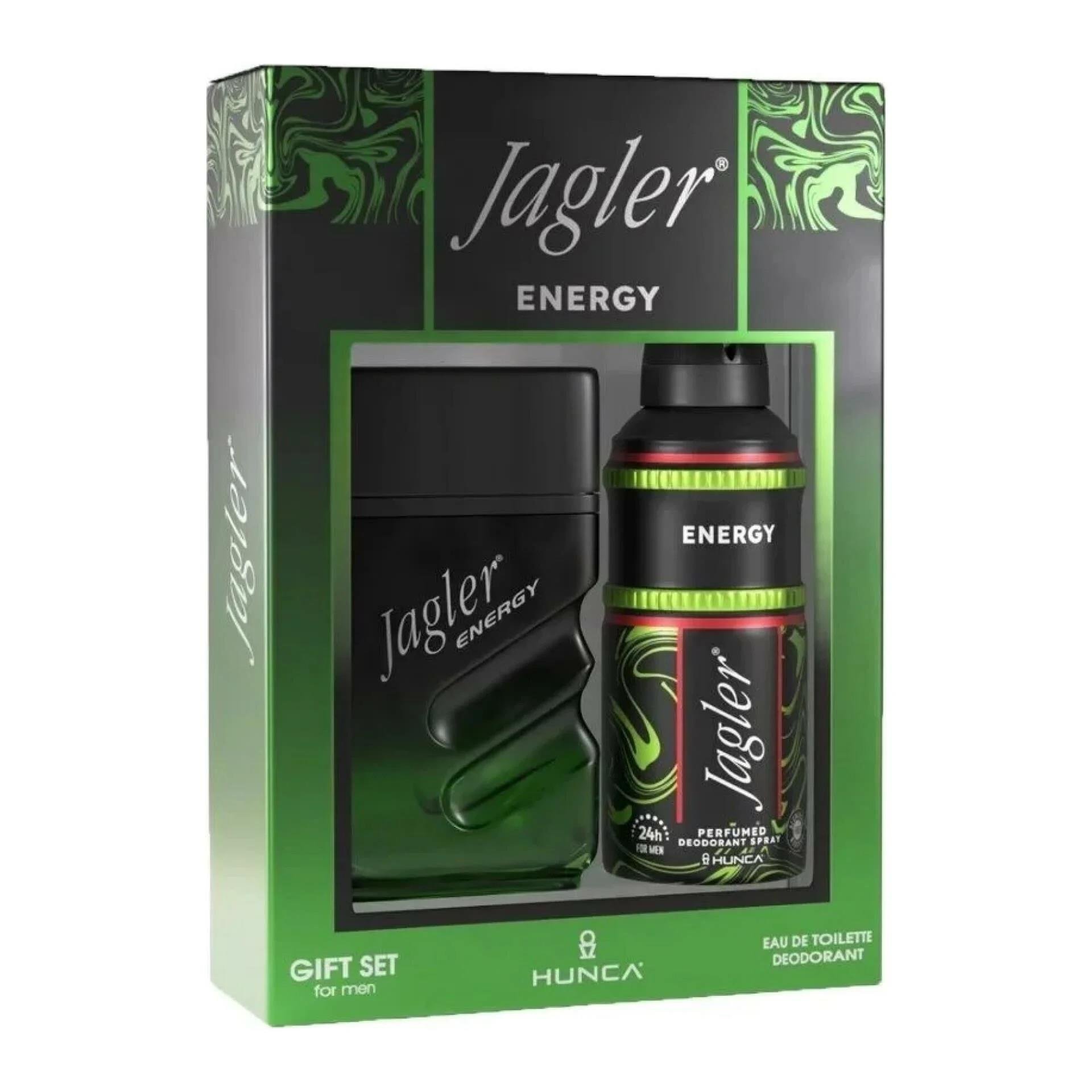 Erkek ParfümJagler Energy Kofre Parfüm 90 ml + Deodorant Erkek 150 ml