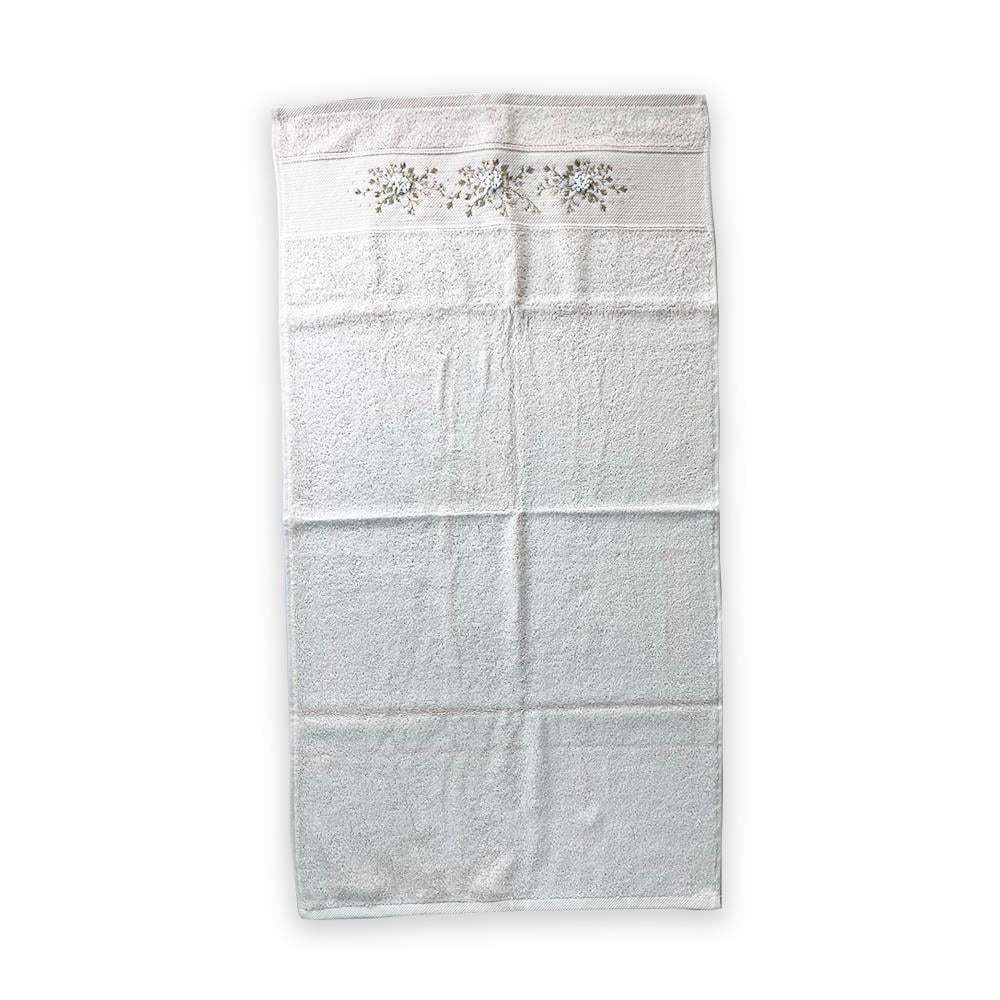Büyük El HavlusuJennifer Isı Nakışlı Havlu 50x90 cm