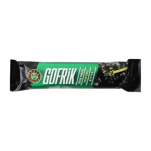 GofretKahve Dünyası Gofrik Bitter Antep Fıstıklı Gofret 33 Gr