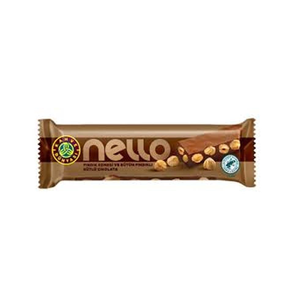 ÇikolataKahve Dünyası Nello Fındık Ezmesi ve Bütün Fındıklı Çikolata 33 Gr