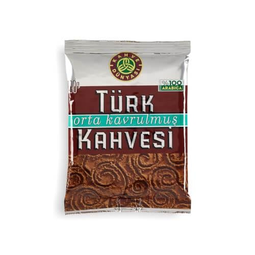 Türk KahvesiKahve Dünyası Orta Kavrulmuş Türk Kahvesi 100g