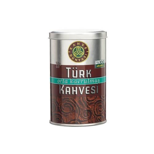 Türk KahvesiKahve Dünyası Orta Kavrulmuş Türk Kahvesi 250g