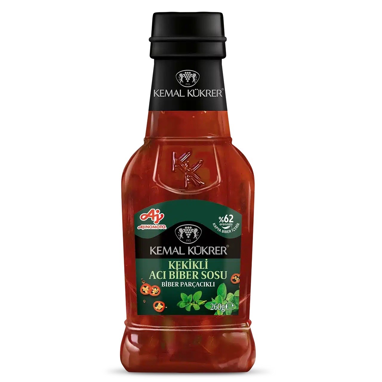 Acı SosKemal Kükrer Kekikli Acı Biber Sos 250 ml