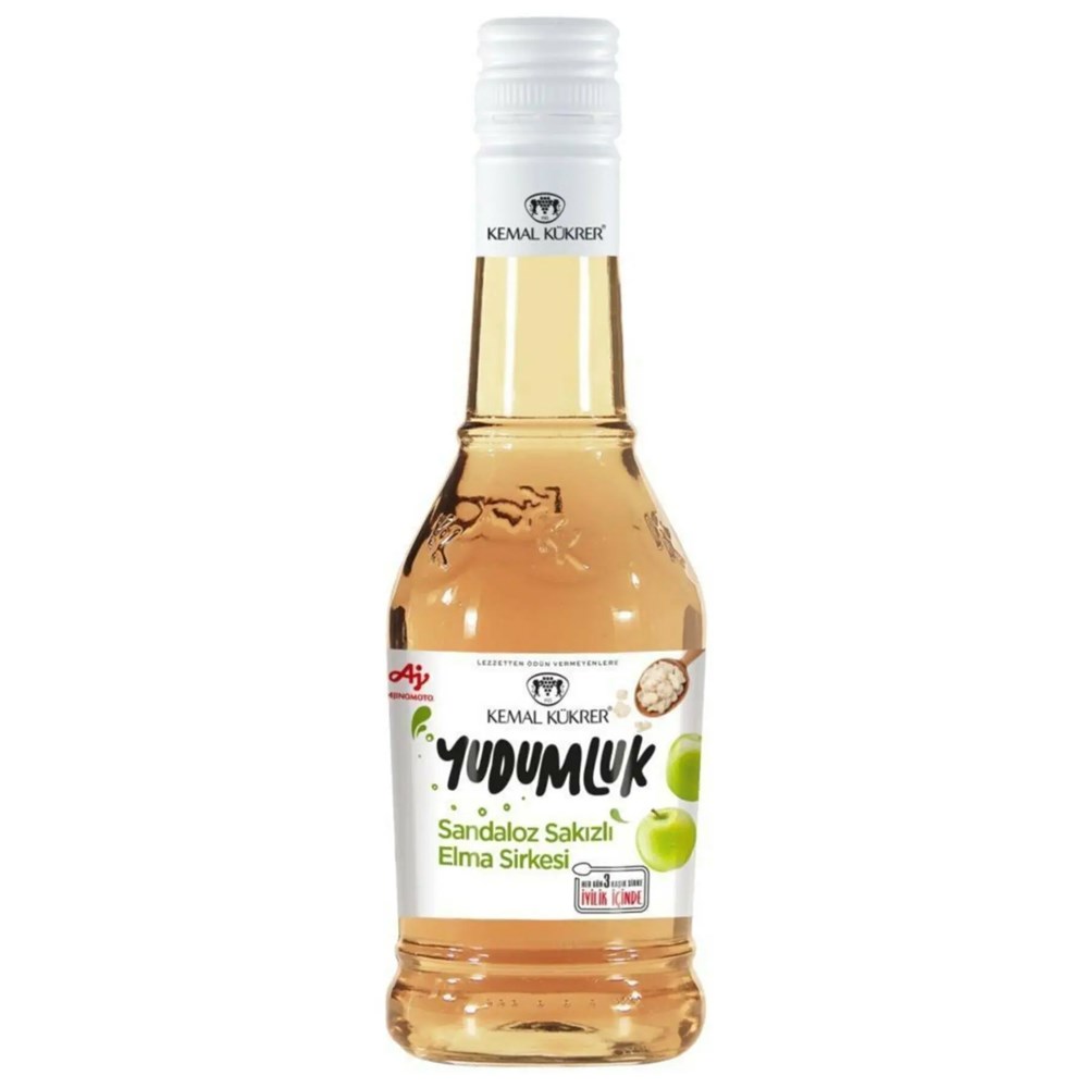 SirkeKemal Kükrer Yudumluk Sandaloz Sakızlı Elma Sirkesi 500 ml