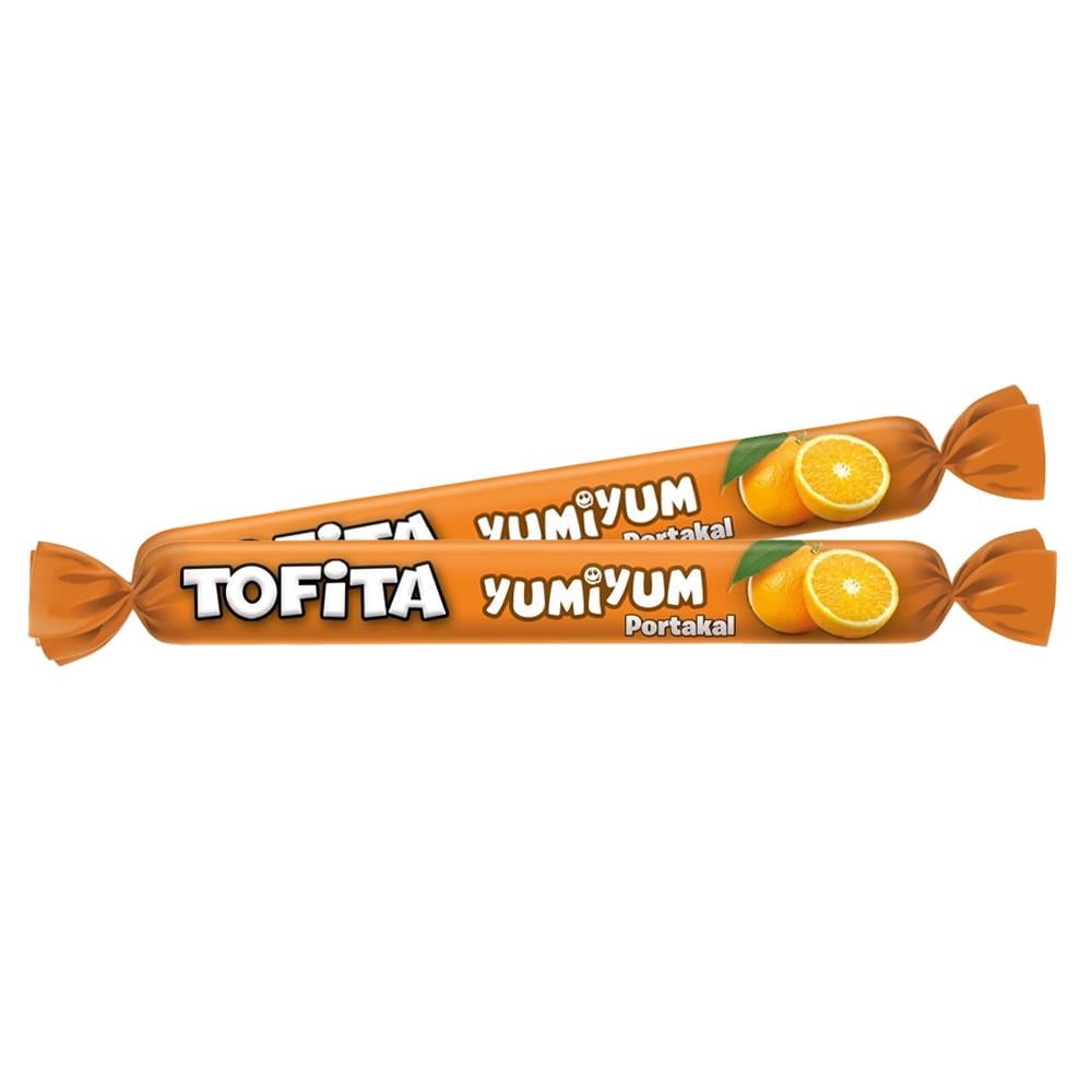 ŞekerlemeKent Şeker Tofita Yumiyum Portakal Aromalı 6,7 Gr