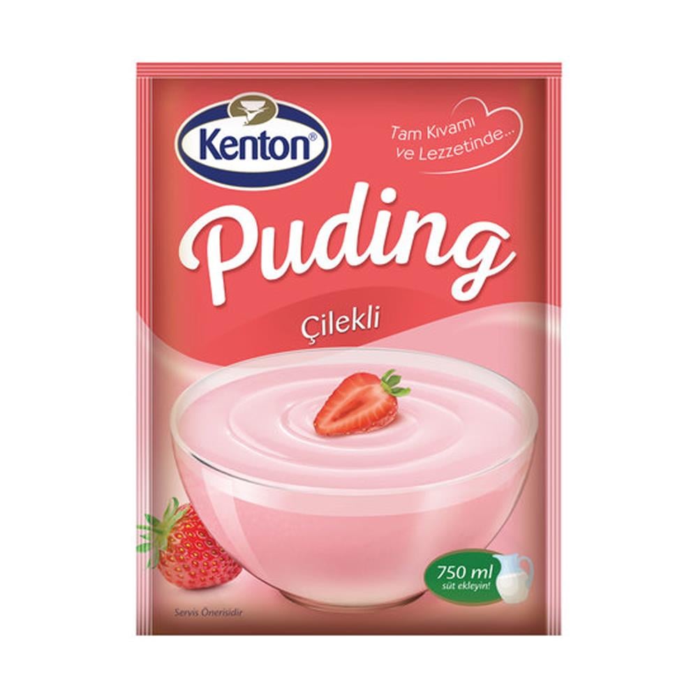 Toz PudingKenton Puding Çilekli 100 Gr