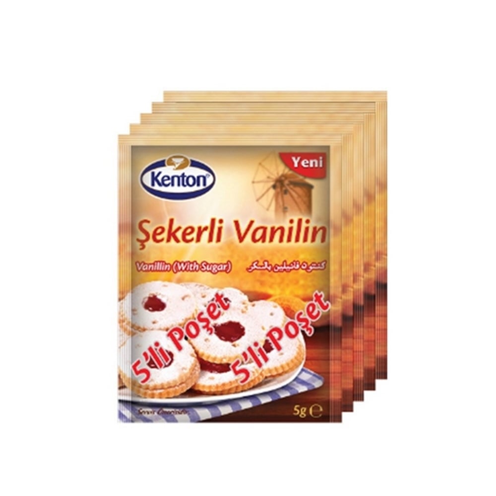 Kenton Şekerli Vanilya 5'li
