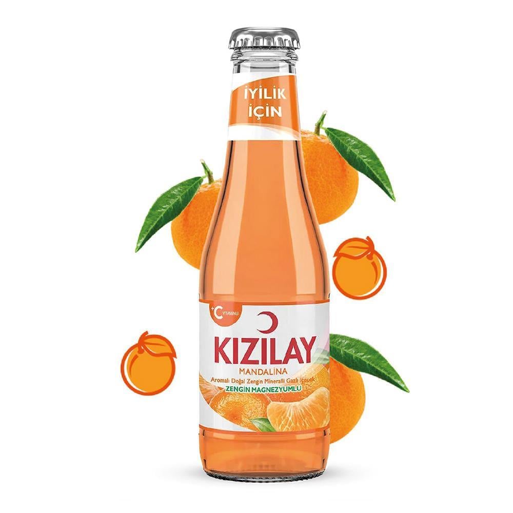 Maden SuyuKızılay Maden Suyu Mandalina 200 Ml