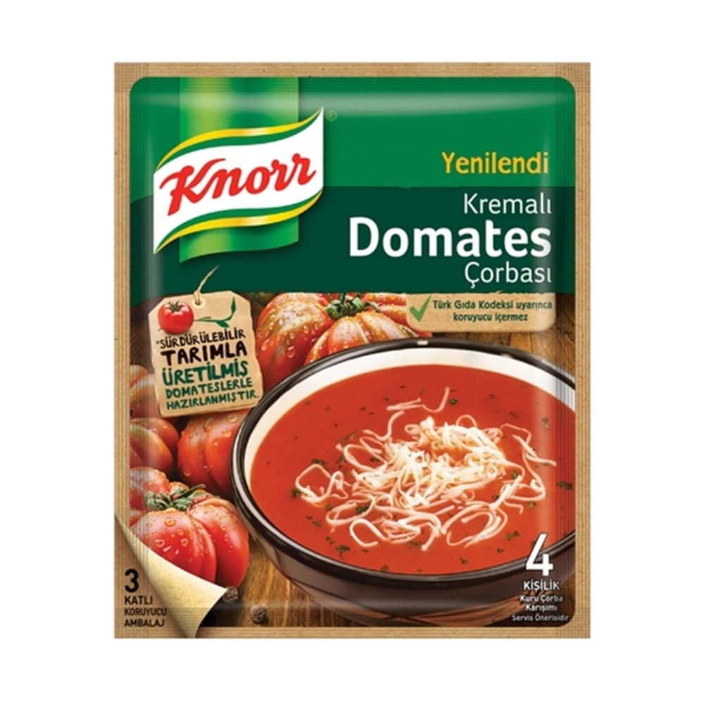 Knorr Çorba Kremalı Domates