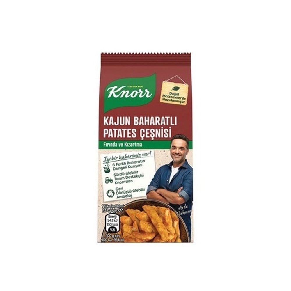 Knorr Kajun Patates Çeşnisi 60 Gr