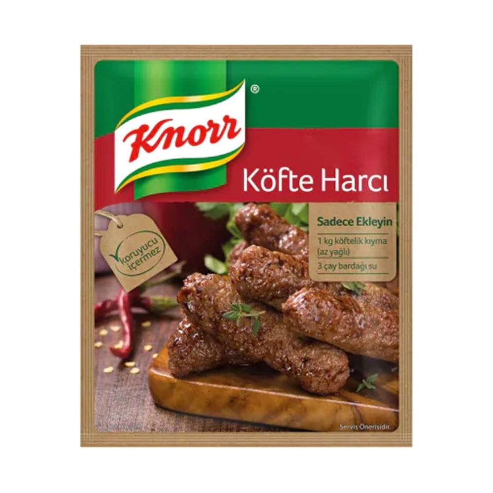 Knorr Köfte Harcı 2 Kullanımlık 82 gr