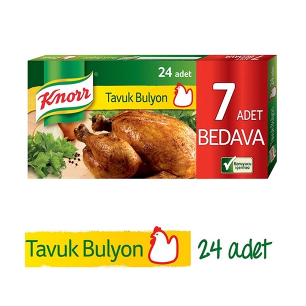 Knorr Tavuk Bulyon 24'lü