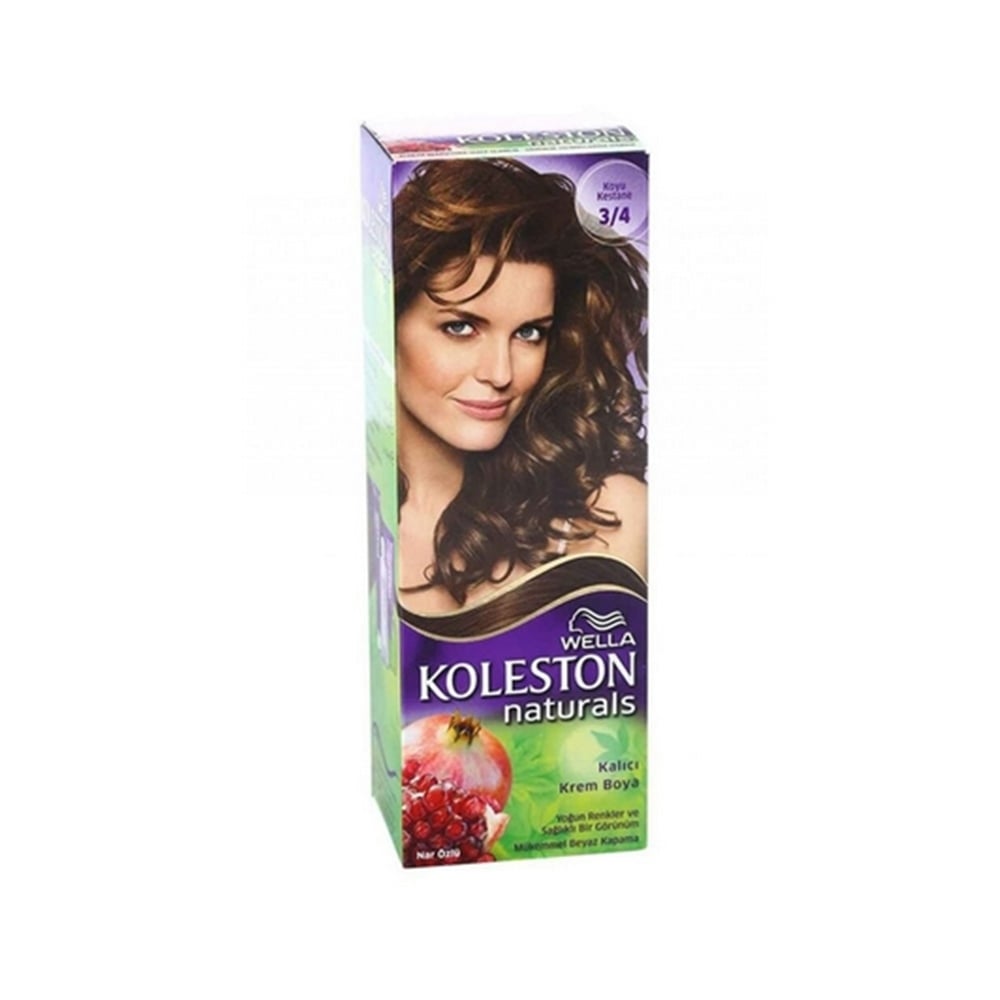 Koleston Saç Boyası Naturel 3/4 Koyu Kestane