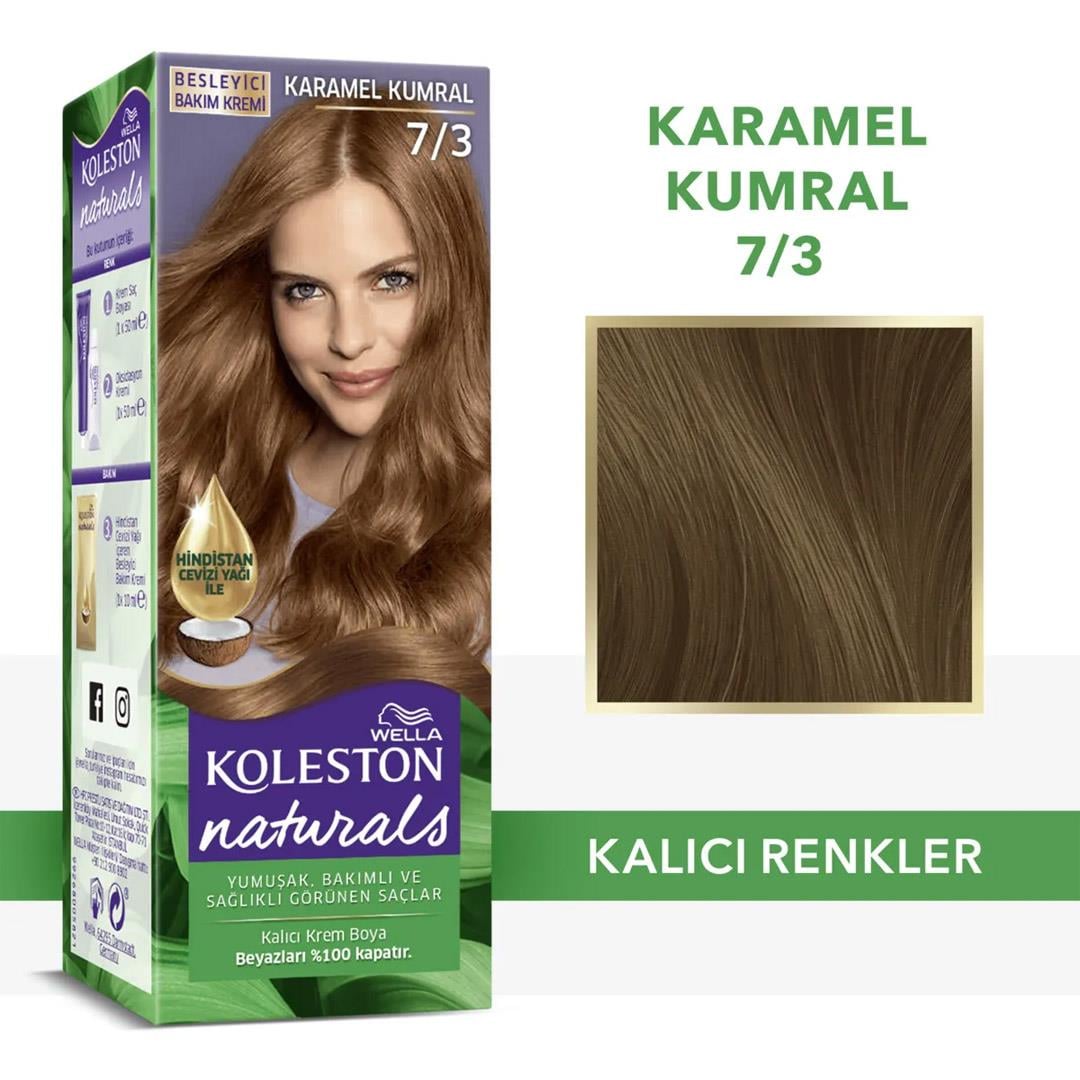 Saç BoyasıKoleston Saç Boyası Naturel 7/3 Karamel Kumral