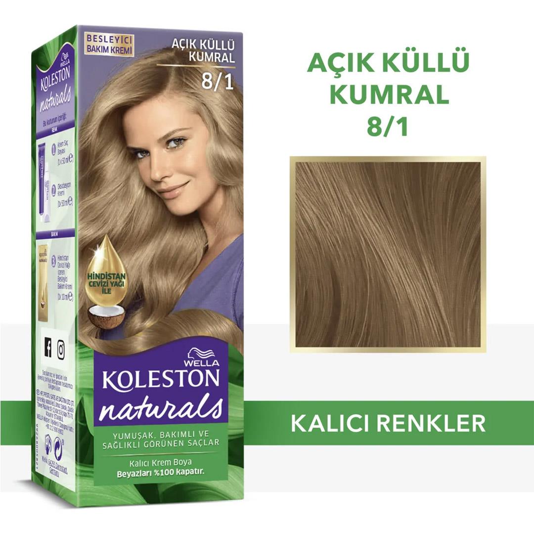 Saç BoyasıKoleston Saç Boyası Naturel 8/1 Açık Kumral
